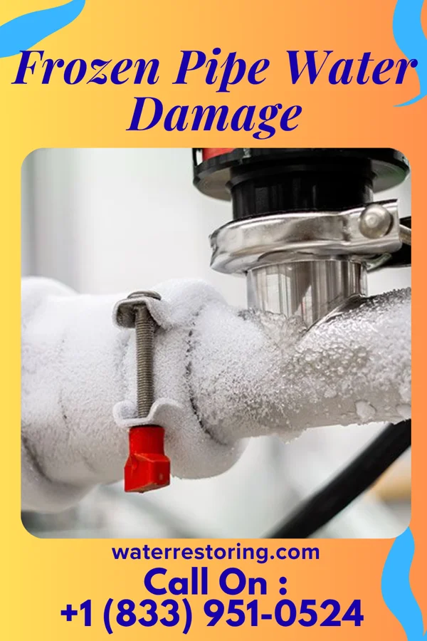 Frozen Pipe Water Damage in Blackwell, TX